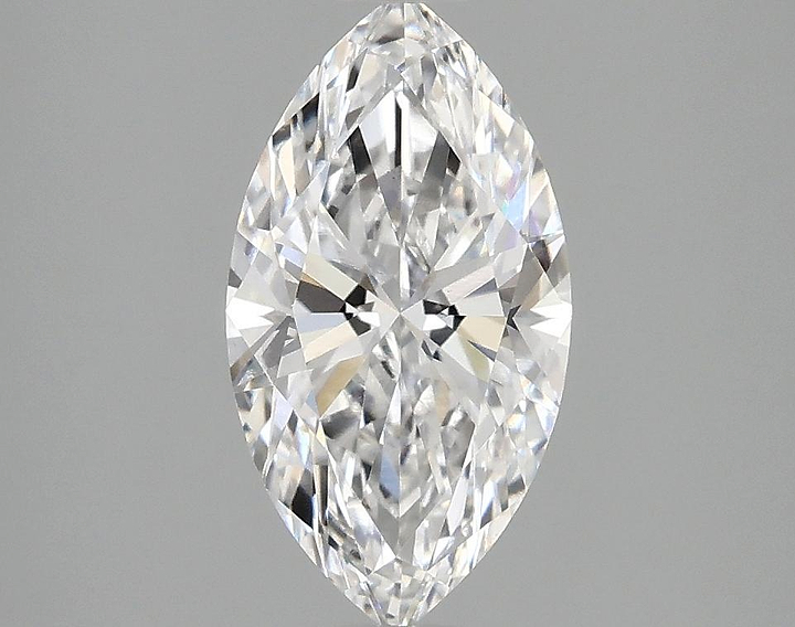 1.62 Carat Marquise Shaped Excellent Cut VS1 IGI Certified Lab Grown Diamond