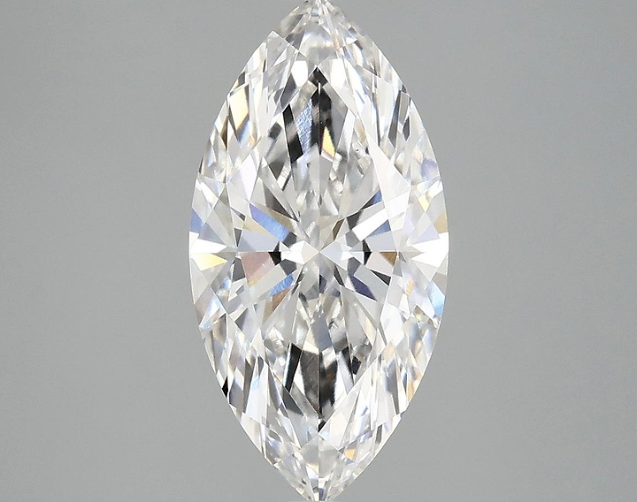 2.41 Carat Marquise Shaped Ideal Cut VS1 IGI Certified Lab Grown Diamond
