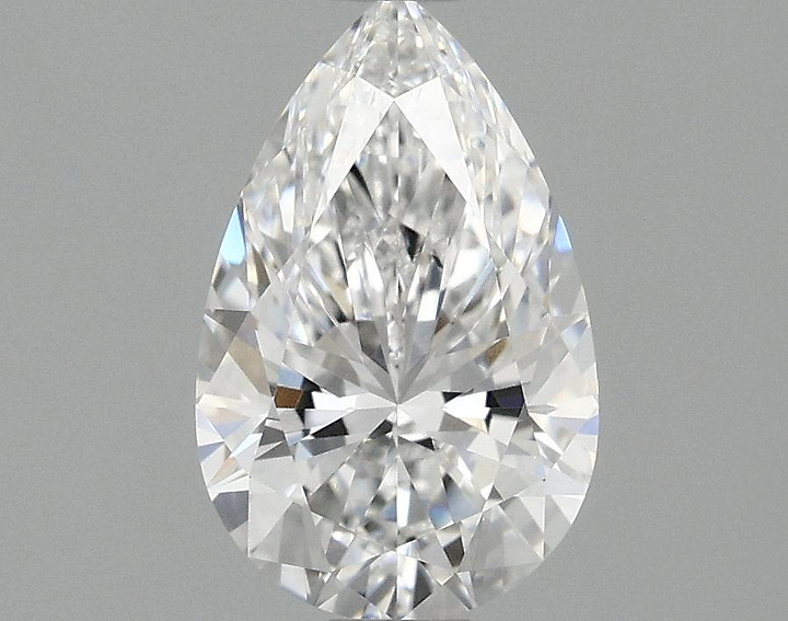 1.1 Carat Pear Shaped Ideal Cut VVS2 IGI Certified Lab Grown Diamond