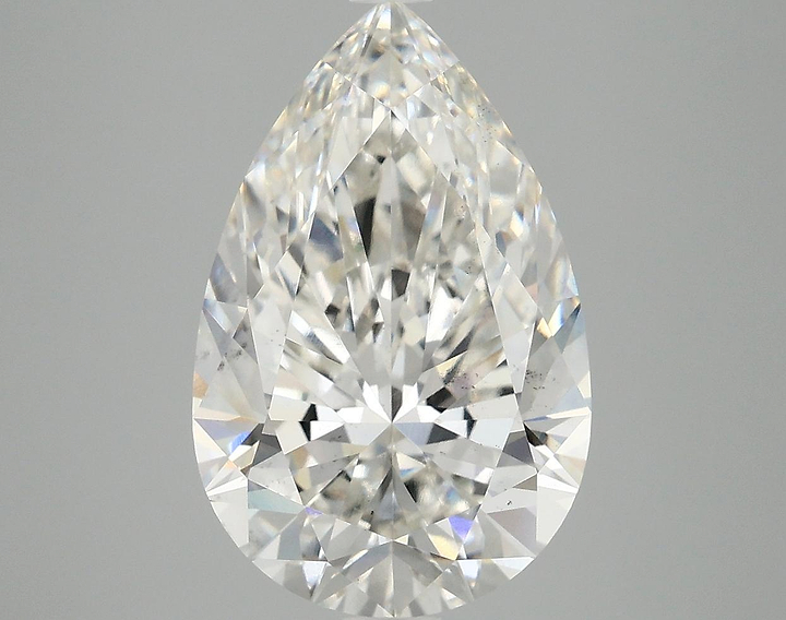 5.07 Carat Pear Shaped Ideal Cut VS2 IGI Certified Lab Grown Diamond