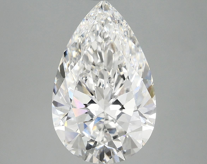 3.89 Carat Pear Shaped Ideal Cut VS1 IGI Certified Lab Grown Diamond