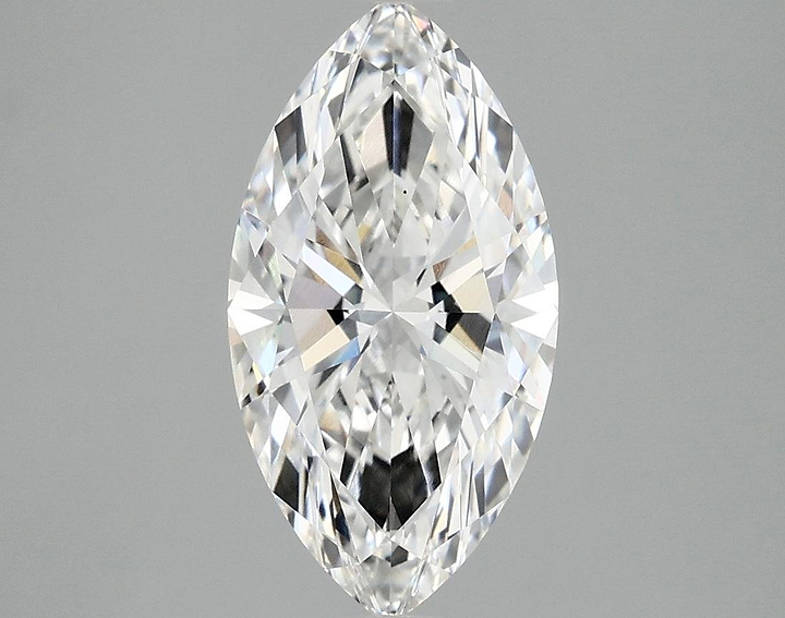 2.08 Carat Marquise Shaped Ideal Cut VS1 IGI Certified Lab Grown Diamond