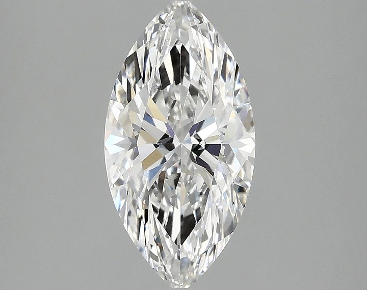 1.56 Carat Marquise Shaped Ideal Cut VVS2 IGI Certified Lab Grown Diamond