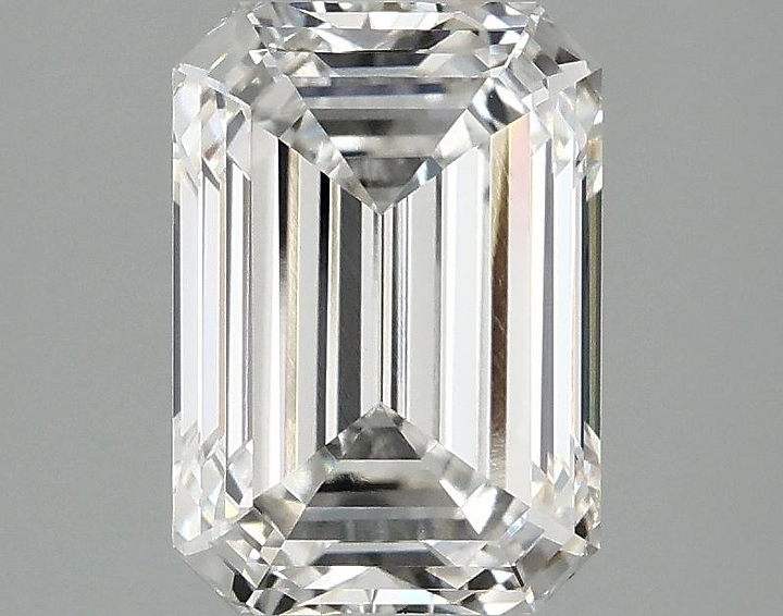 2.54 Carat Emerald Shaped Ideal Cut VS1 IGI Certified Lab Grown Diamond