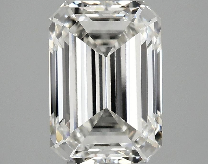 3.1 Carat Emerald Shaped Ideal Cut VS1 IGI Certified Lab Grown Diamond