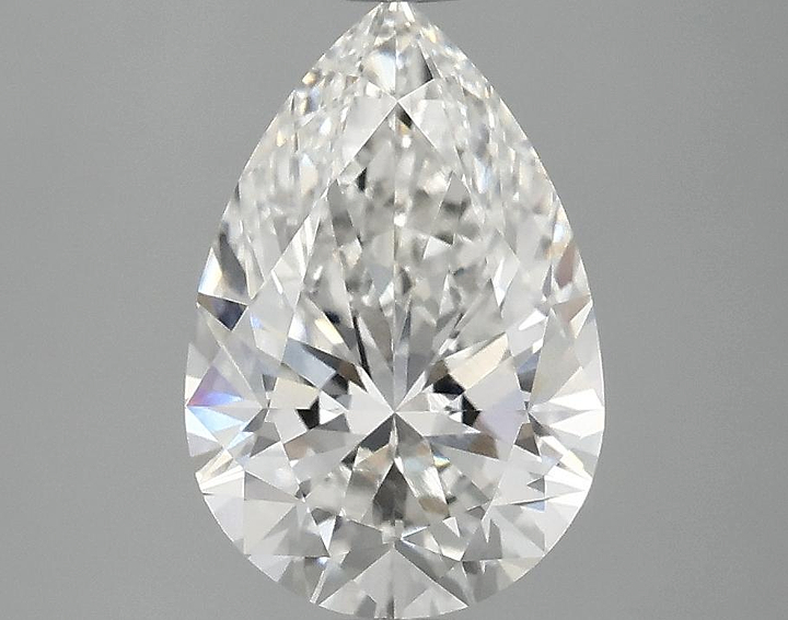 2.04 Carat Pear Shaped Excellent Cut VVS2 IGI Certified Lab Grown Diamond