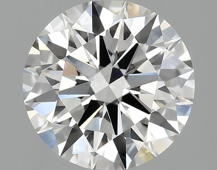 1.58 Carat Round Shaped Ideal Cut VVS2 IGI Certified Lab Grown Diamond