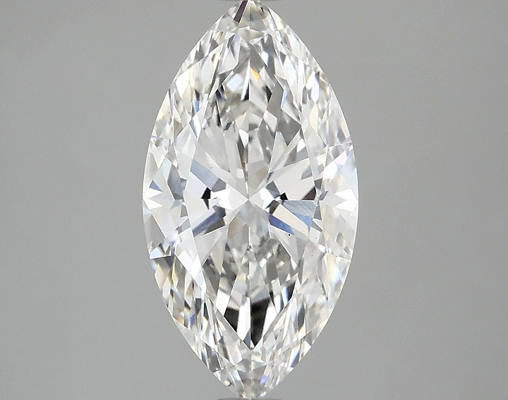 2.49 Carat Marquise Shaped Excellent Cut VS1 IGI Certified Lab Grown Diamond