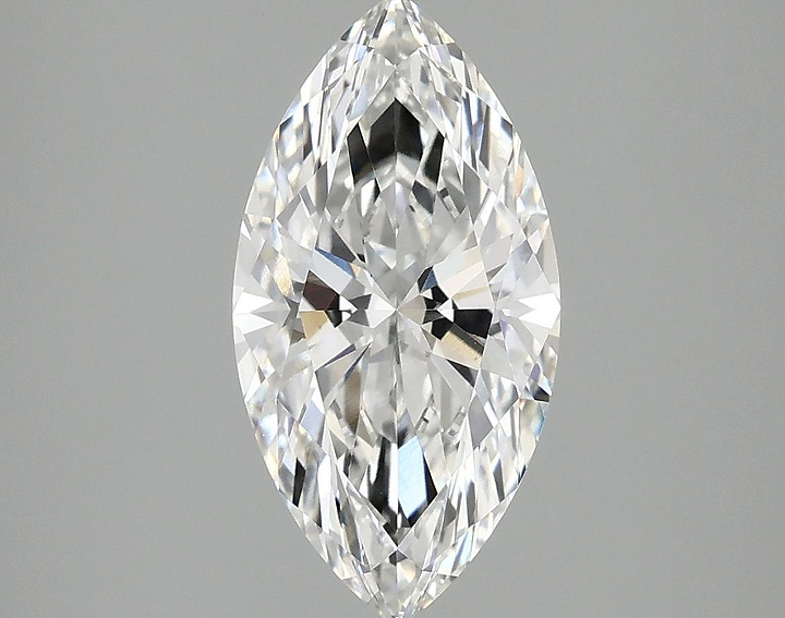 2.09 Carat Marquise Shaped Ideal Cut VS1 IGI Certified Lab Grown Diamond