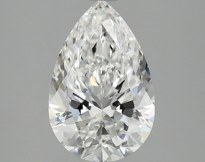 2.1 Carat Pear Shaped Ideal Cut VVS2 IGI Certified Lab Grown Diamond