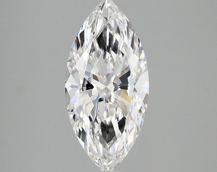 1.98 Carat Marquise Shaped Excellent Cut VVS2 IGI Certified Lab Grown Diamond