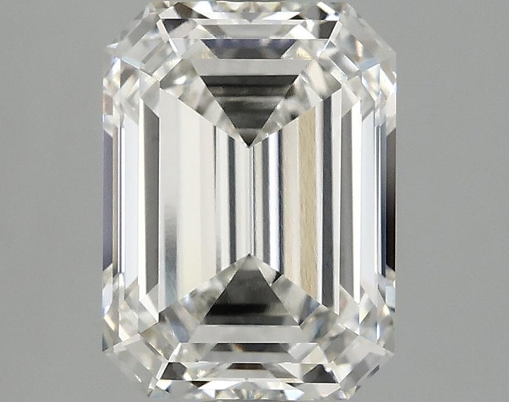3.21 Carat Emerald Shaped Excellent Cut VVS2 IGI Certified Lab Grown Diamond