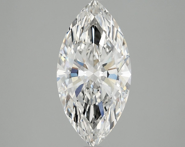 2.54 Carat Marquise Shaped Ideal Cut VS1 IGI Certified Lab Grown Diamond