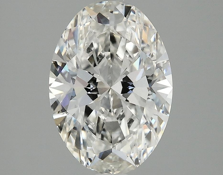 2.46 Carat Oval Shaped Ideal Cut VVS2 IGI Certified Lab Grown Diamond