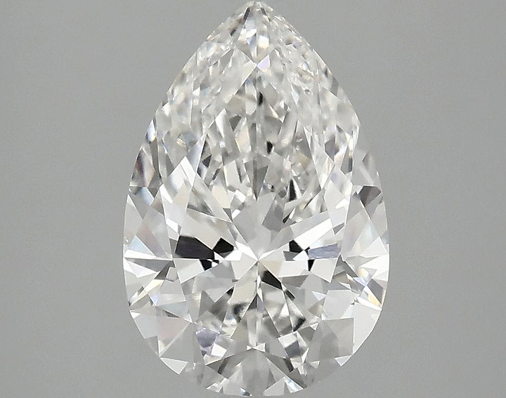 2.03 Carat Pear Shaped Excellent Cut VS1 IGI Certified Lab Grown Diamond