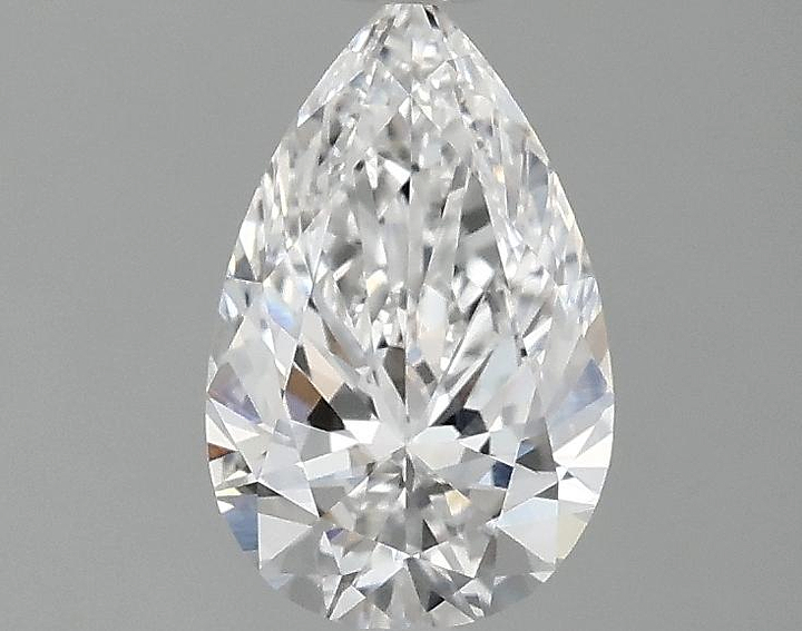 0.97 Carat Pear Shaped Ideal Cut VVS2 IGI Certified Lab Grown Diamond