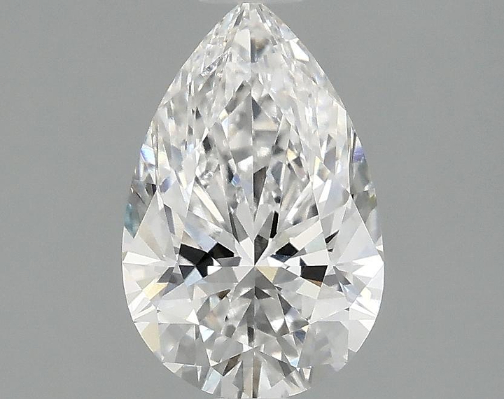 1.57 Carat Pear Shaped Ideal Cut VVS2 IGI Certified Lab Grown Diamond