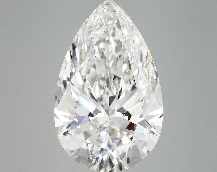 7.16 Carat Pear Shaped Ideal Cut VS1 IGI Certified Lab Grown Diamond