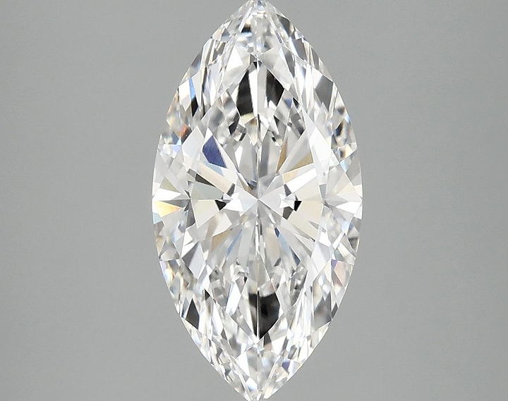 2.33 Carat Marquise Shaped Ideal Cut VVS2 IGI Certified Lab Grown Diamond