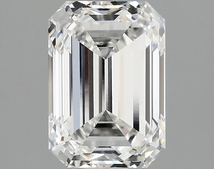 2.16 Carat Emerald Shaped Ideal Cut VS2 IGI Certified Lab Grown Diamond