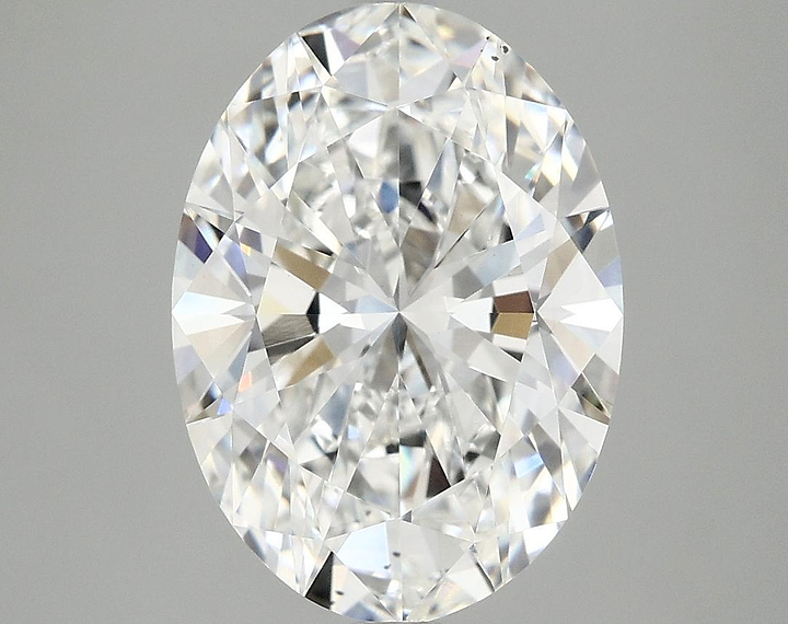 4.1 Carat Oval Shaped Ideal Cut VS2 IGI Certified Lab Grown Diamond
