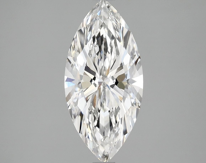 2.06 Carat Marquise Shaped Excellent Cut VS1 IGI Certified Lab Grown Diamond
