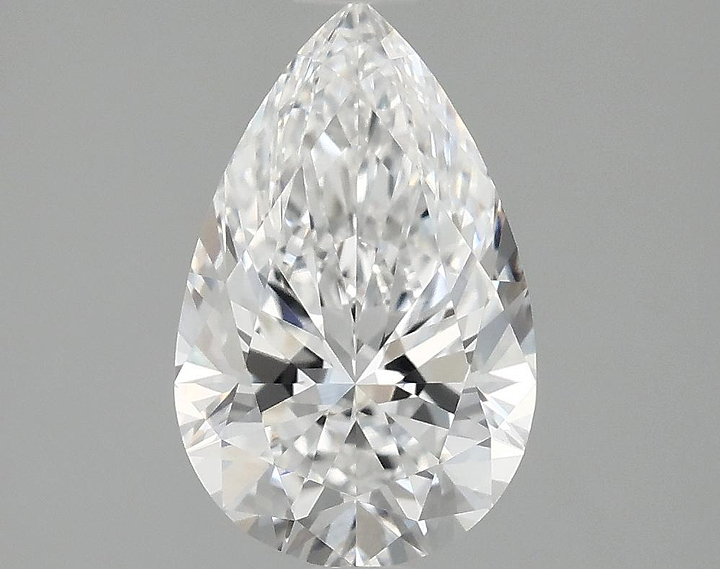 1.41 Carat Pear Shaped Ideal Cut VVS2 IGI Certified Lab Grown Diamond