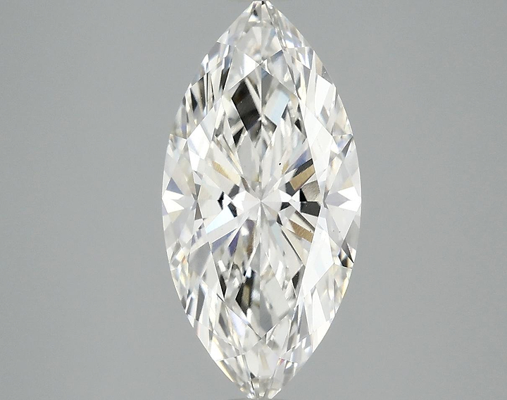 2.4 Carat Marquise Shaped Excellent Cut VS2 IGI Certified Lab Grown Diamond