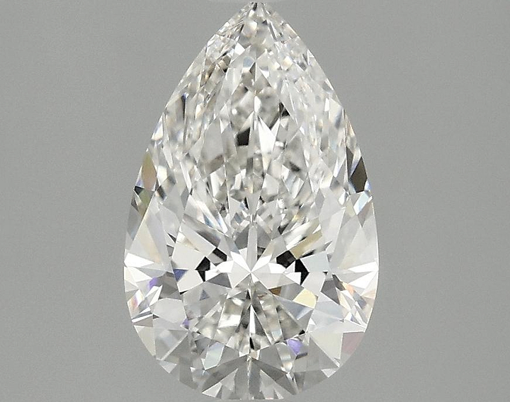 1.54 Carat Pear Shaped Ideal Cut VVS2 IGI Certified Lab Grown Diamond