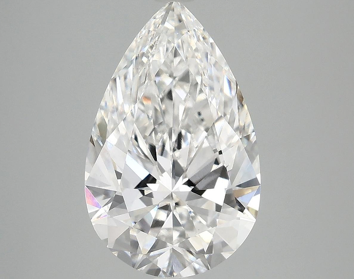 3.83 Carat Pear Shaped Ideal Cut VS1 IGI Certified Lab Grown Diamond