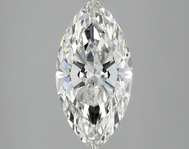 2.43 Carat Marquise Shaped Ideal Cut VS2 IGI Certified Lab Grown Diamond