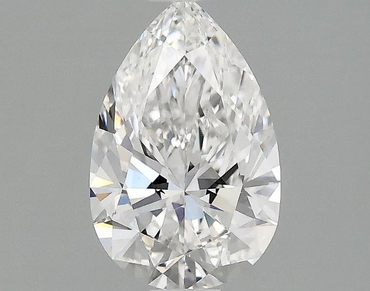 1.05 Carat Pear Shaped Ideal Cut VVS2 IGI Certified Lab Grown Diamond