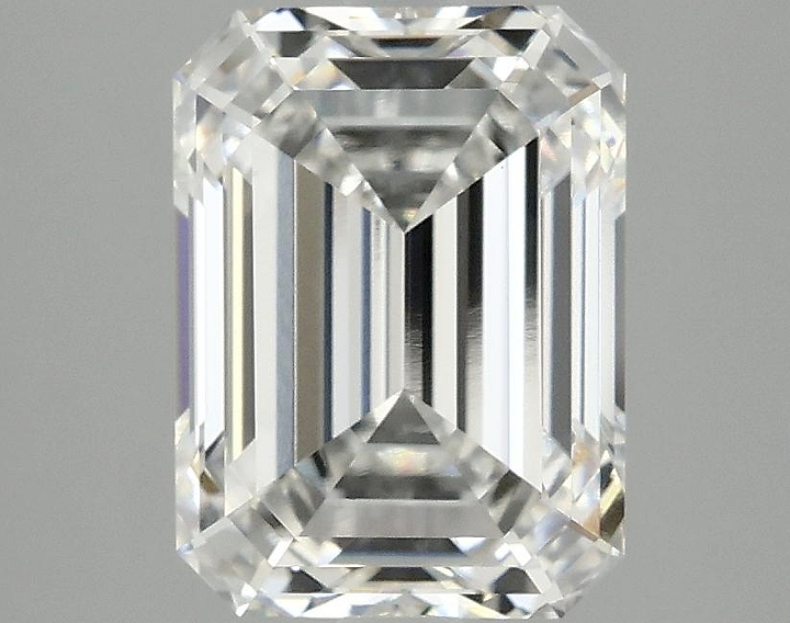 3.16 Carat Emerald Shaped Excellent Cut VVS2 IGI Certified Lab Grown Diamond