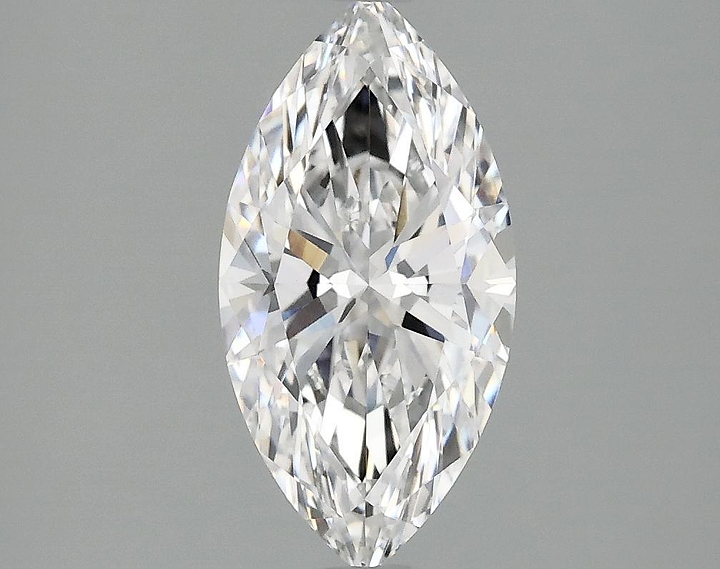 1.57 Carat Marquise Shaped Ideal Cut VVS2 IGI Certified Lab Grown Diamond