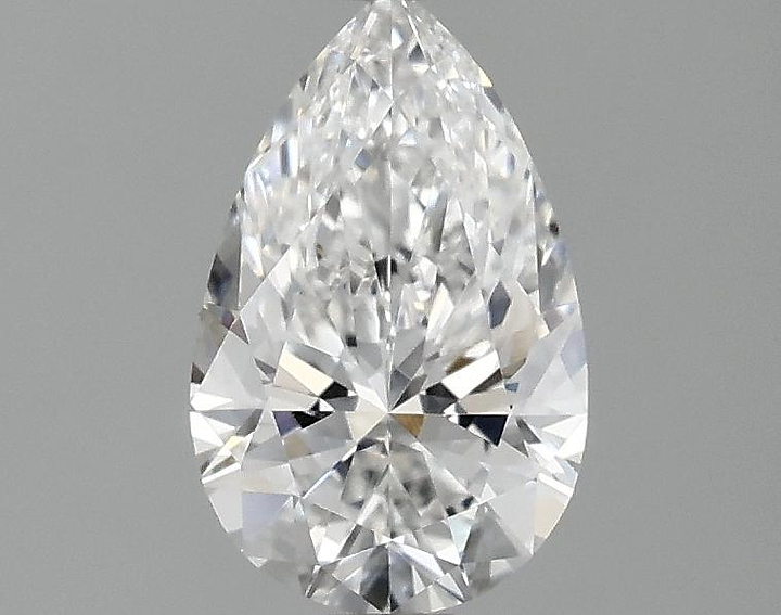 1.08 Carat Pear Shaped Ideal Cut VVS2 IGI Certified Lab Grown Diamond