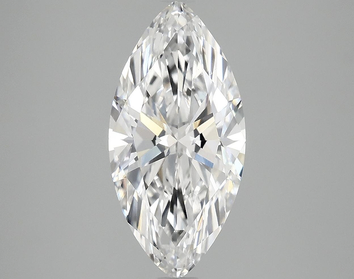 2.55 Carat Marquise Shaped Very Good Cut VS1 IGI Certified Lab Grown Diamond