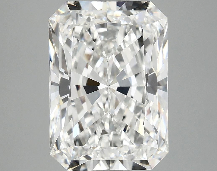 4.98 Carat Radiant Shaped Ideal Cut VVS2 IGI Certified Lab Grown Diamond
