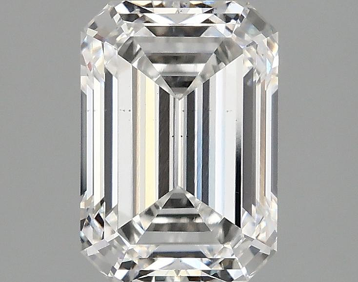 2.05 Carat Emerald Shaped Ideal Cut VS2 IGI Certified Lab Grown Diamond