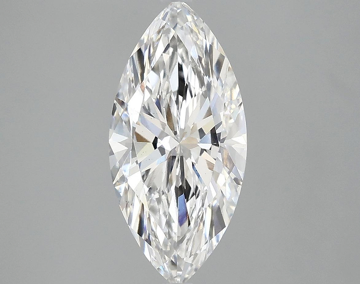 2.25 Carat Marquise Shaped Excellent Cut VS1 IGI Certified Lab Grown Diamond