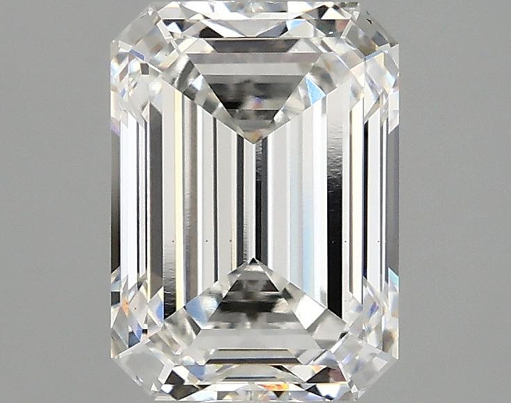 2.1 Carat Emerald Shaped Excellent Cut VS1 IGI Certified Lab Grown Diamond