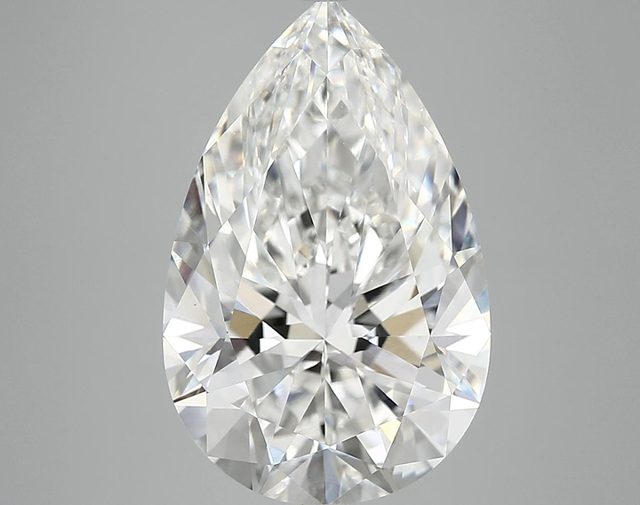 7.3 Carat Pear Shaped Ideal Cut VVS2 IGI Certified Lab Grown Diamond