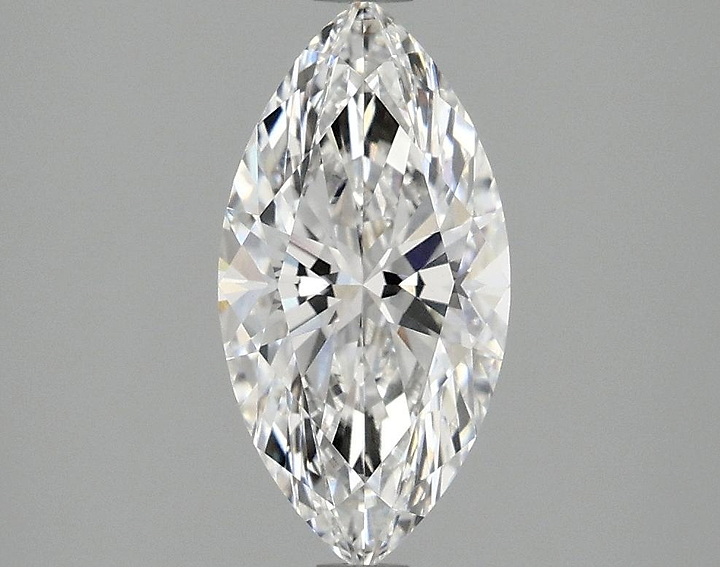 1.55 Carat Marquise Shaped Ideal Cut VVS2 IGI Certified Lab Grown Diamond