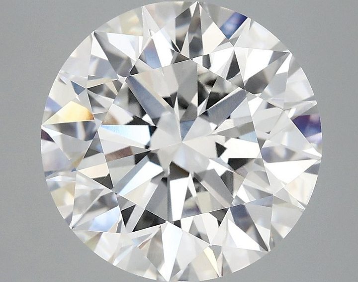 5.09 Carat Round Shaped Excellent Cut VVS2 IGI Certified Lab Grown Diamond