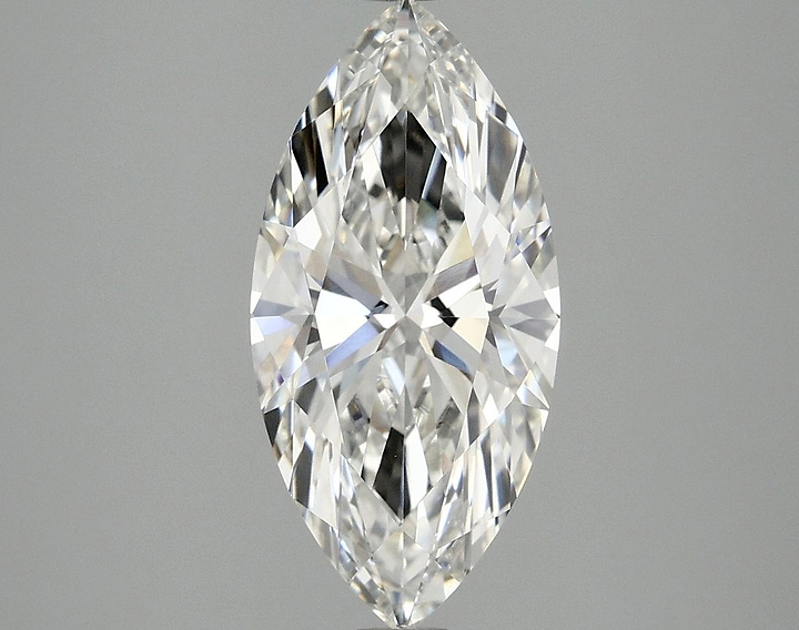 2.55 Carat Marquise Shaped Excellent Cut VS1 IGI Certified Lab Grown Diamond