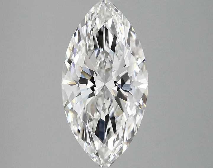 2.54 Carat Marquise Shaped Ideal Cut VS1 IGI Certified Lab Grown Diamond