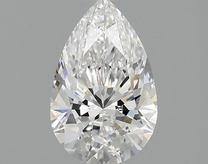 1.05 Carat Pear Shaped Ideal Cut VVS2 IGI Certified Lab Grown Diamond