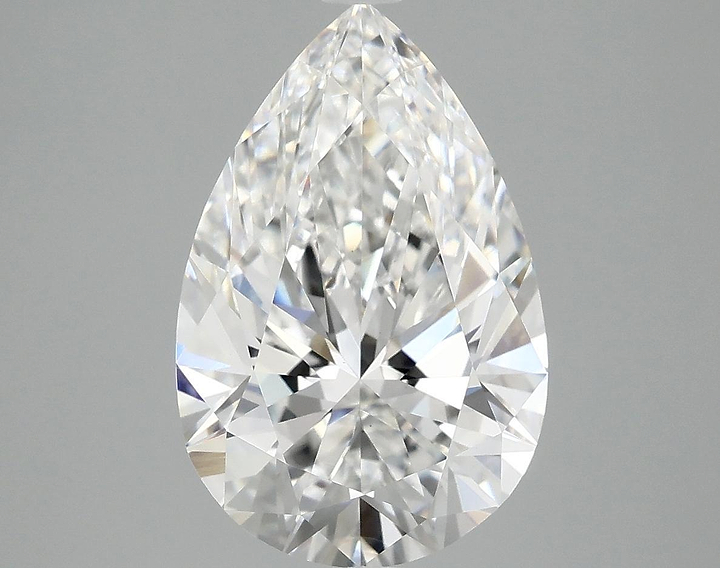3.88 Carat Pear Shaped Excellent Cut VS1 IGI Certified Lab Grown Diamond