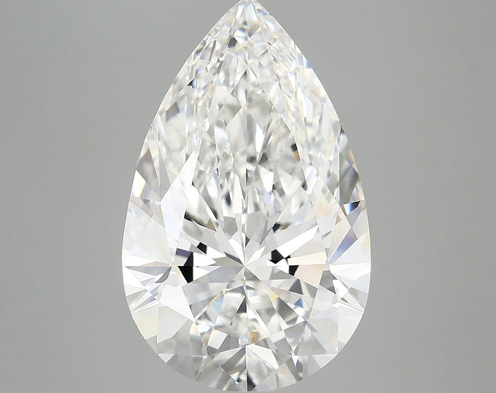 5.53 Carat Pear Shaped Ideal Cut VVS2 IGI Certified Lab Grown Diamond