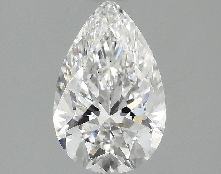 1.37 Carat Pear Shaped Ideal Cut SI1 IGI Certified Lab Grown Diamond