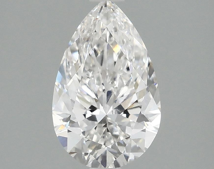 1.58 Carat Pear Shaped Ideal Cut VVS2 IGI Certified Lab Grown Diamond